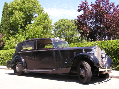 Rolls Royce Phantom 3 Bj. 1936-1939 mit Kofferraum kompl. Teppichsatz